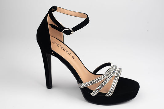 Sandale damă piele eco premium CAROL 26 N vel