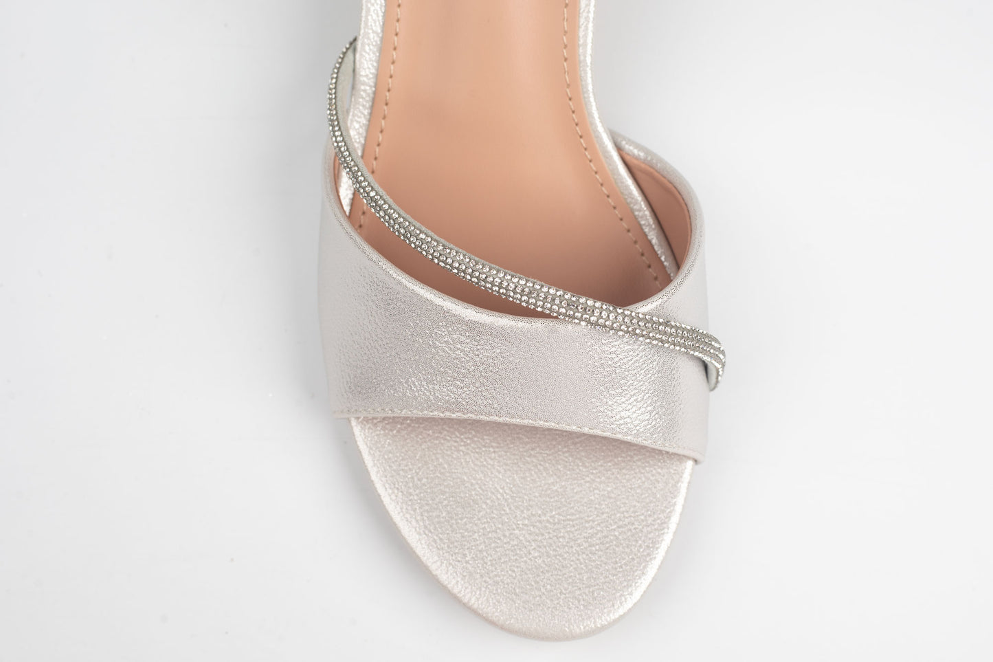 Sandale damă piele eco premium CAROL 038 Argintiu