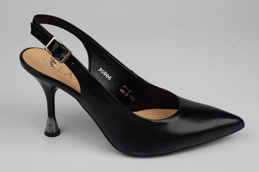 Pantofi damă piele naturală SALA  20906 N box