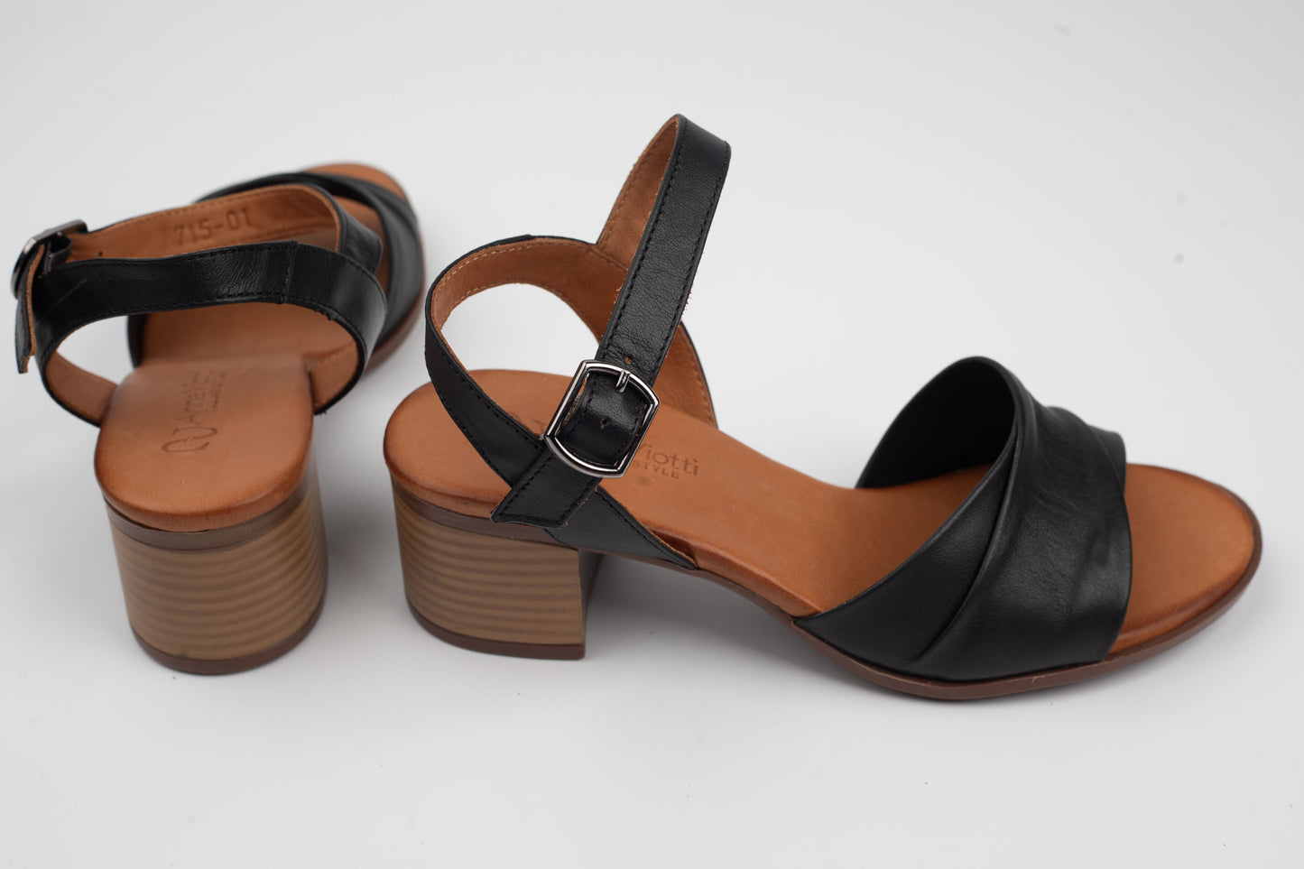 Sandale damă piele naturală ANNA V 715 N