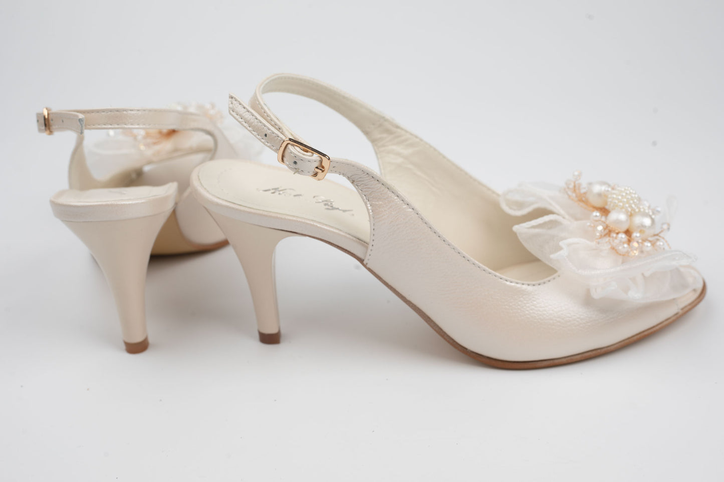 Sandale damă piele naturală NIST 690 Crem