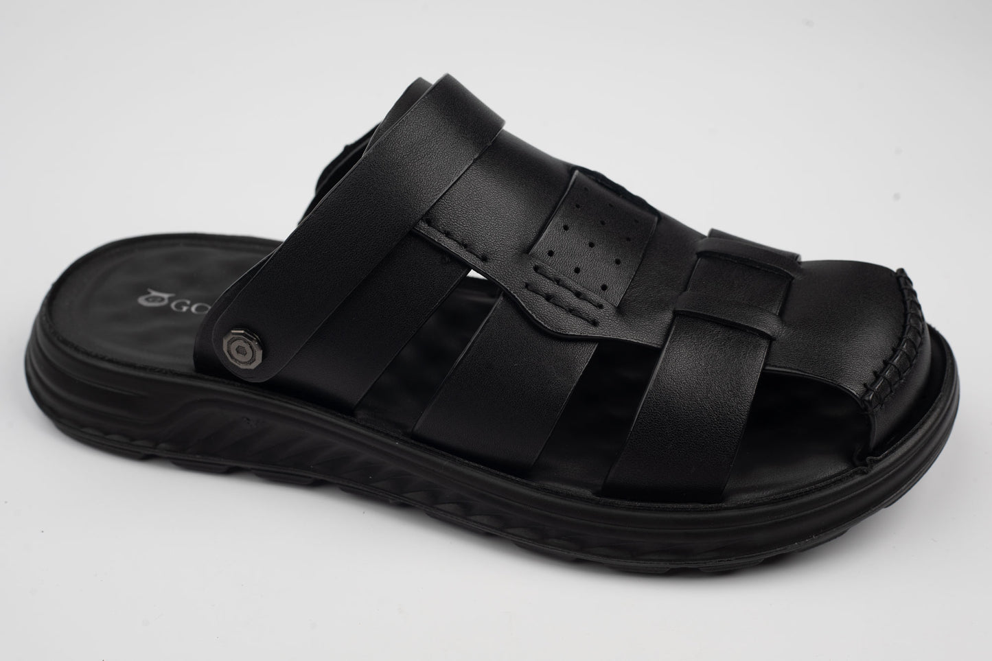 Sandale bărbați piele naturală  GORETTI 25702 N