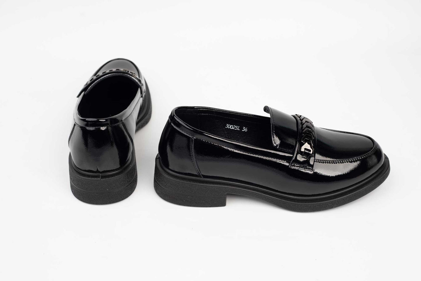Pantofi dama piele naturala lacuita FORMAZIONE 30025 N lac
