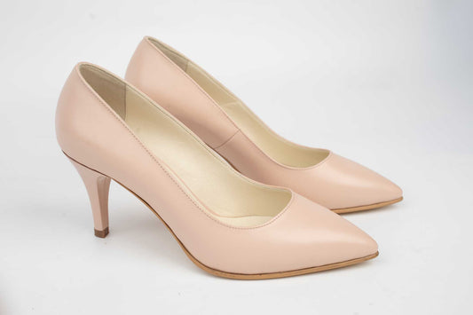 Women's genuine leather shoes NINA OCHINNI 631 Pink