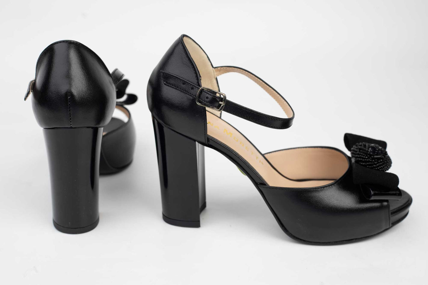 Women's sandals natural leather NINA OCHINNI 304-1 N box