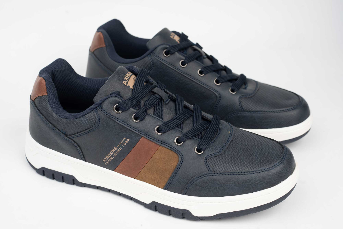 Men's eco-leather shoes ARRIGO BELLO 3594 Blue