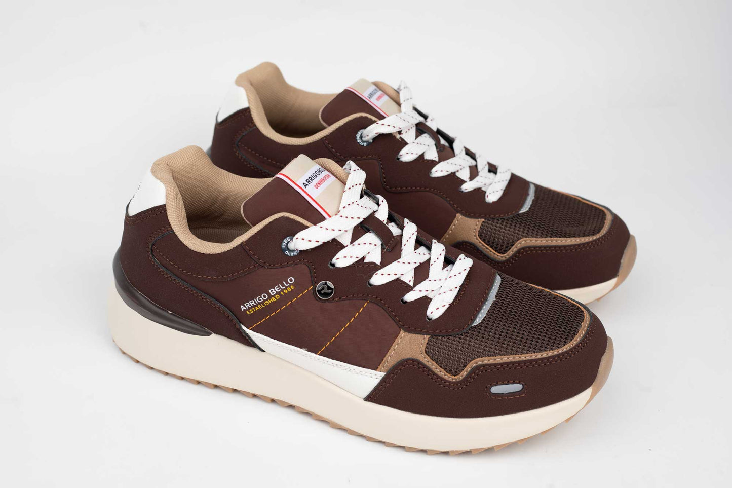Pantofi barbati piele eco ARRIGO BELLO 3571 Maro