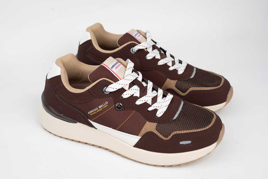 Pantofi barbati piele eco ARRIGO BELLO 3571 Maro