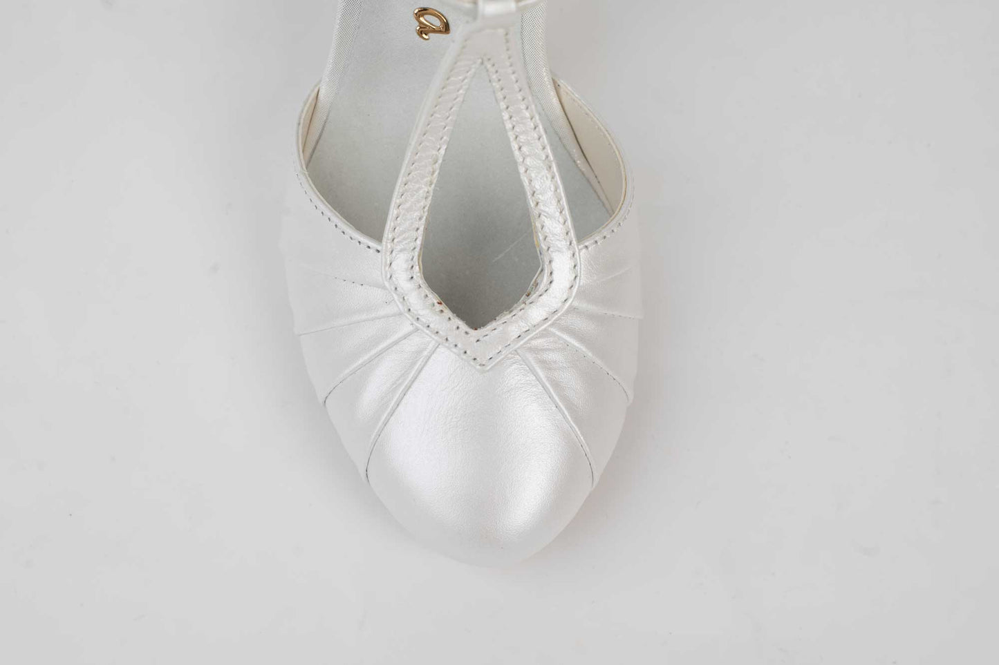 Pantofi dama piele naturala LARISA Coco 2 Crem sidef