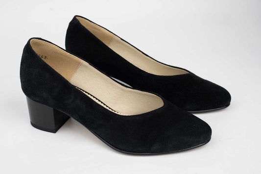 Pantofi dama piele naturala intoarsa ARCO MIXT 963 N vel