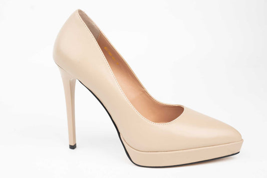 Pantofi dama piele naturala stiletto JOSE SIMON 91 Apricot