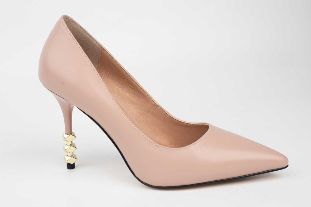 Pantofi dama piele naturala stiletto JOSE SIMON 243-61 Pink