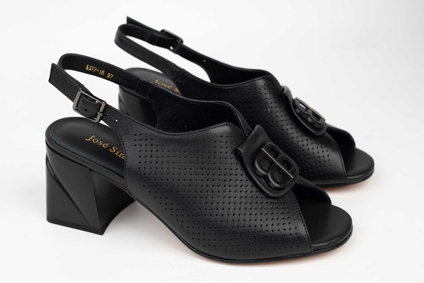 Women's sandals, natural leather 377 N