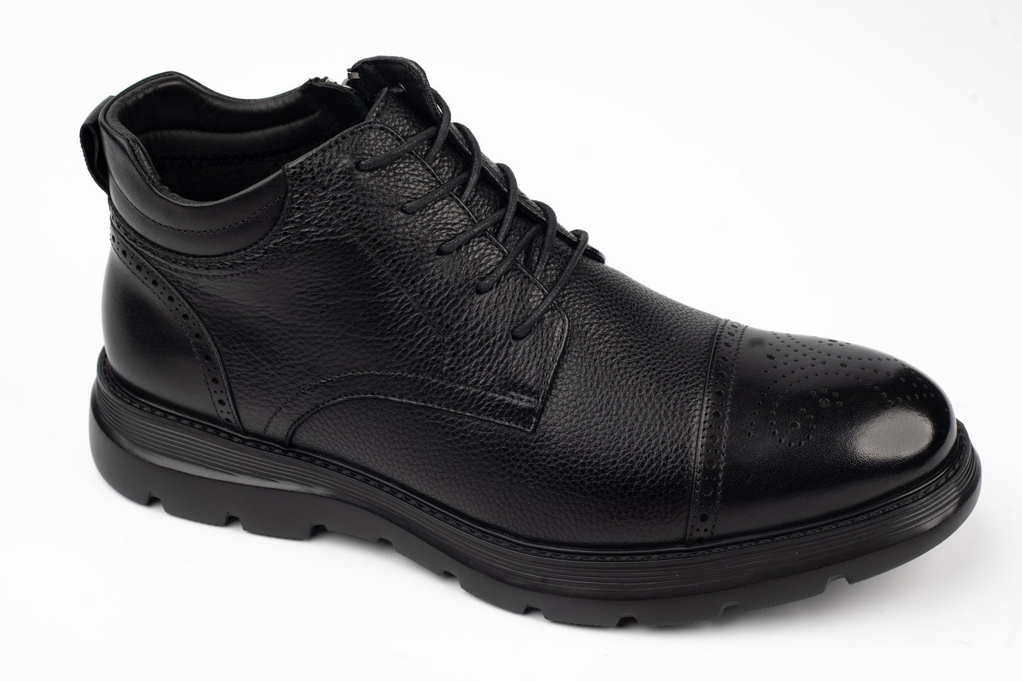 Men's boots made of genuine leather MELS 1549 N 