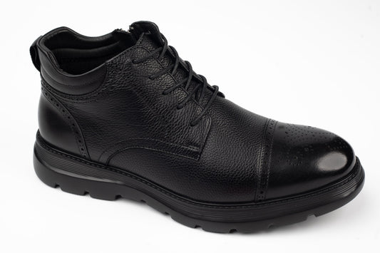 Men's boots made of genuine leather MELS 1549 N 