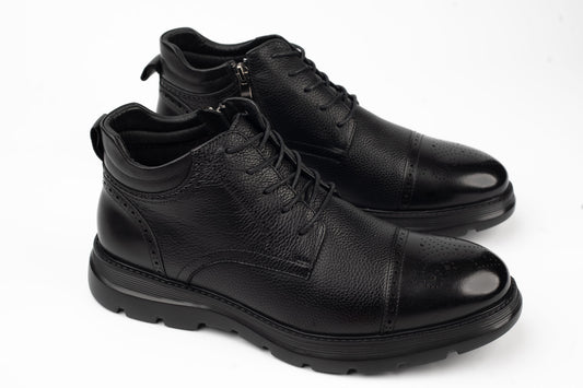 Men's boots made of genuine leather MELS 1549 N 