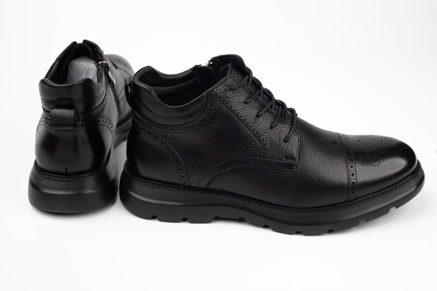 Men's boots made of genuine leather MELS 1549 N 