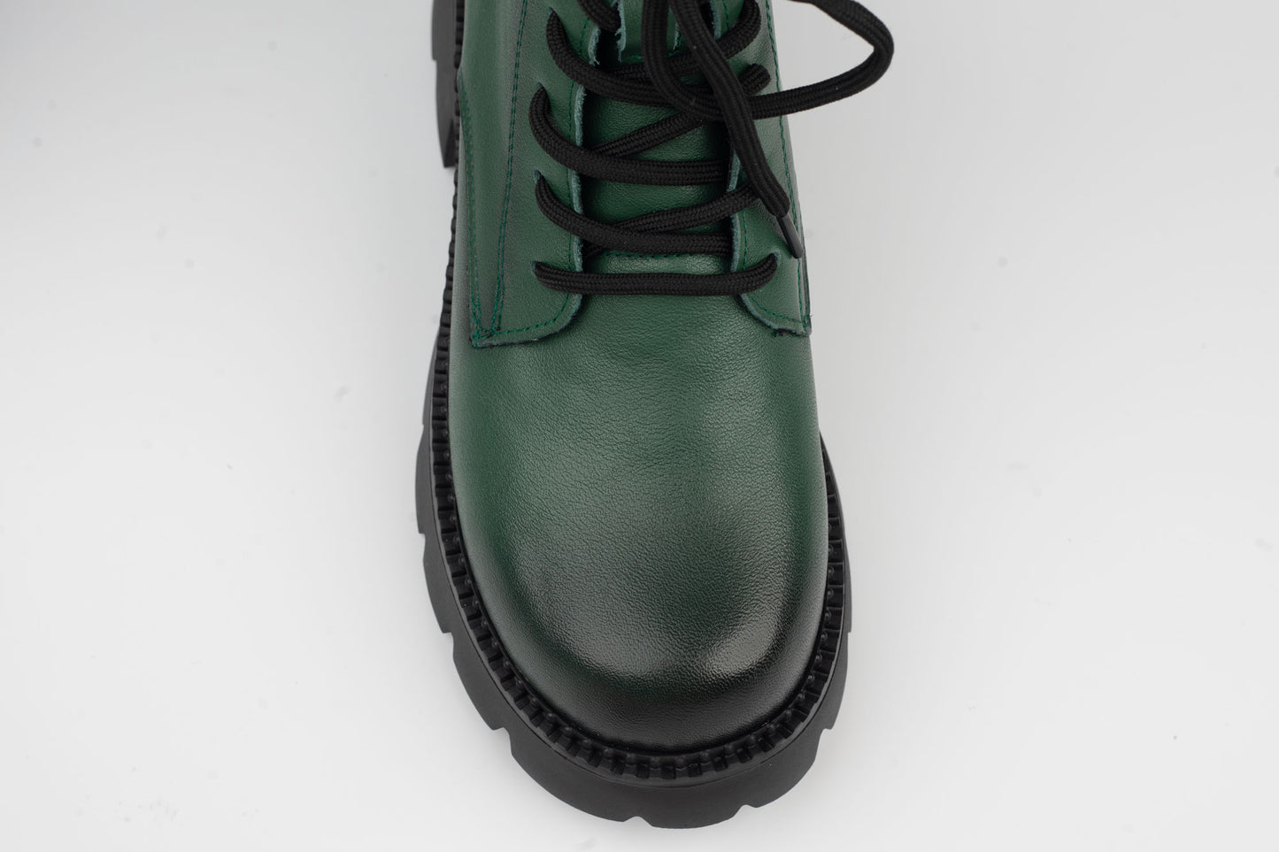 Women's genuine leather boots FRANCO GERARDO 80992 Green