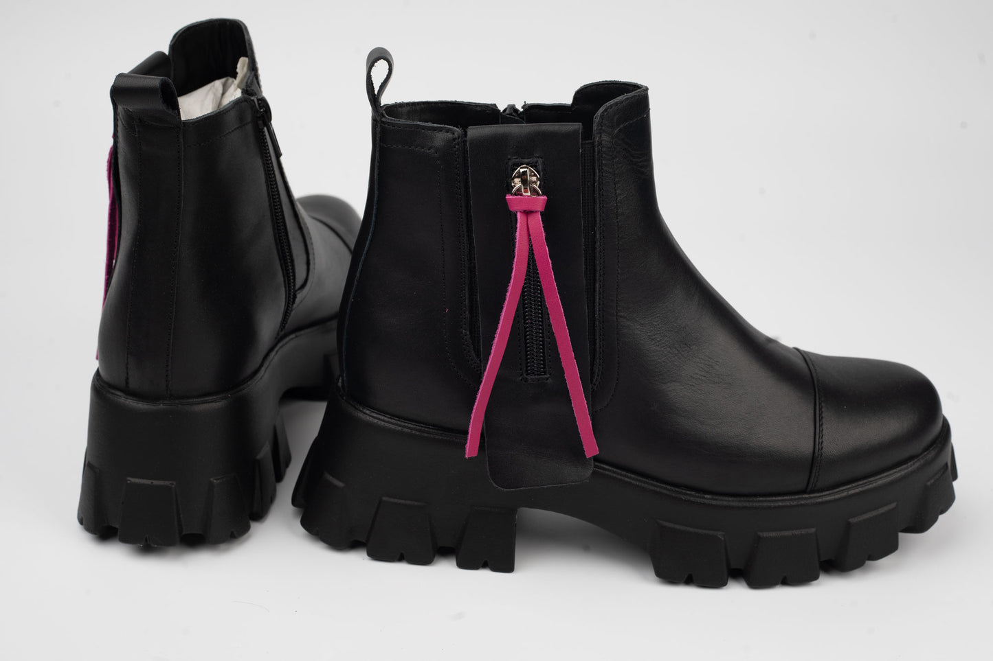 Women's genuine leather boots PREGO 2250 N box