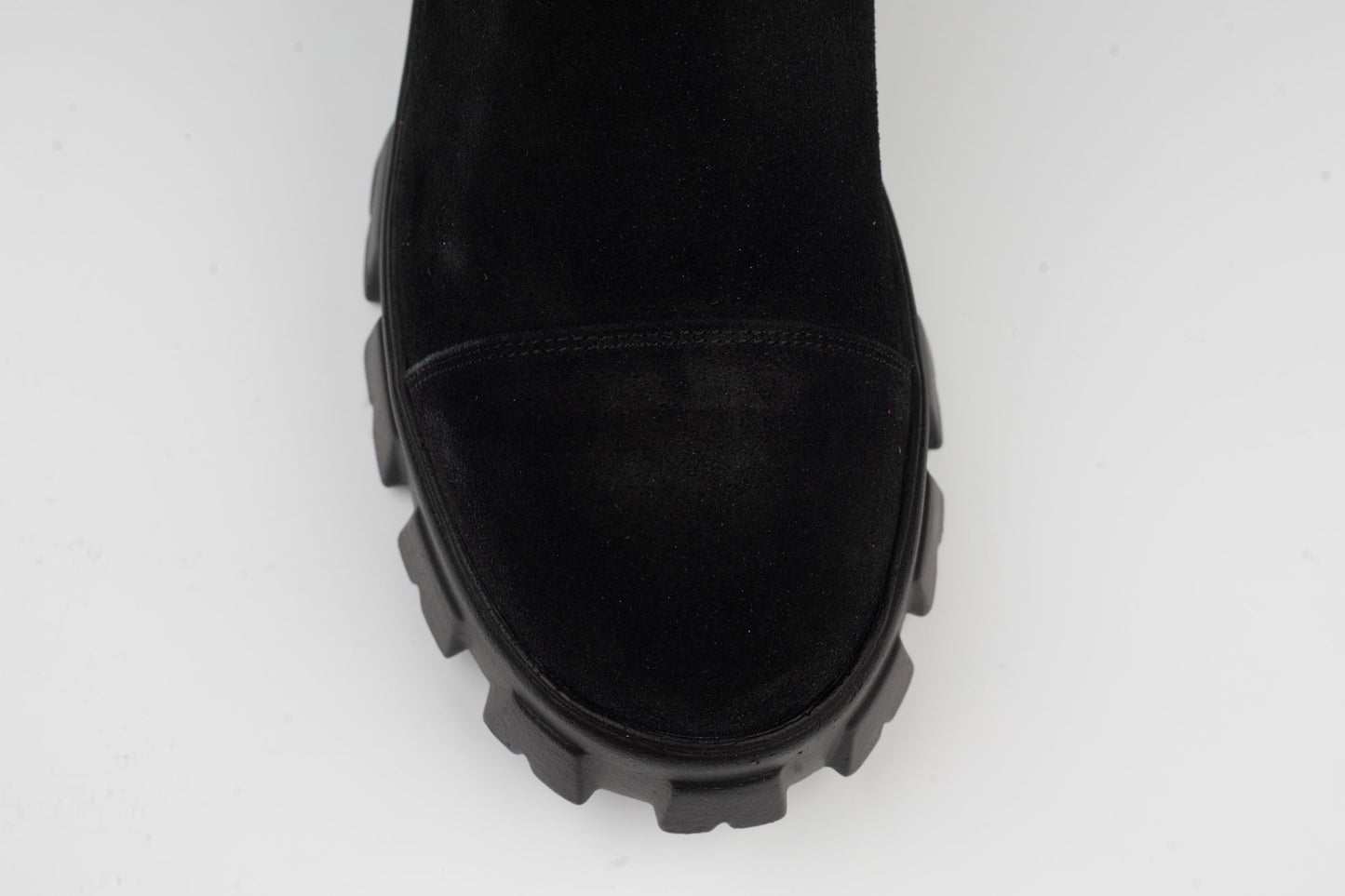 Women's boots made of genuine suede leather PREGO 2250 N vel