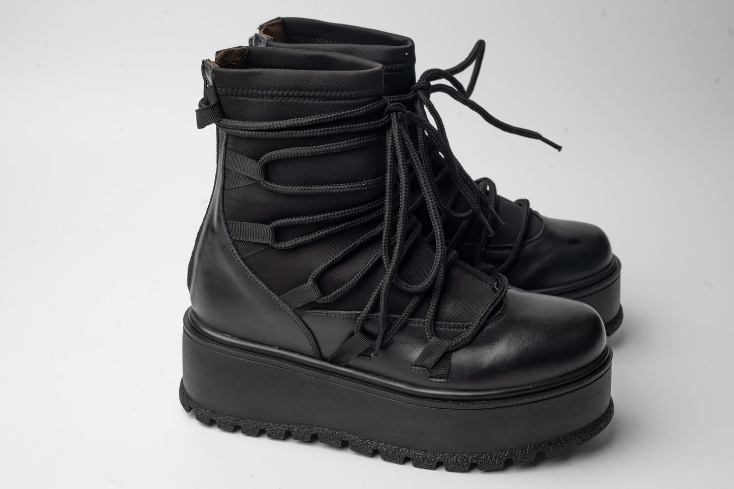 Women's boots made of genuine leather PREGO 244 N box