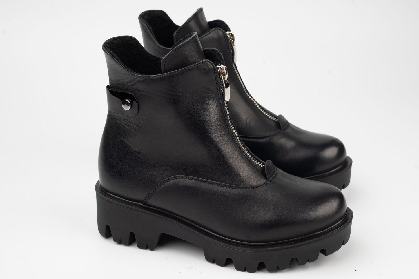 Women's genuine leather boots PREGO 260 N