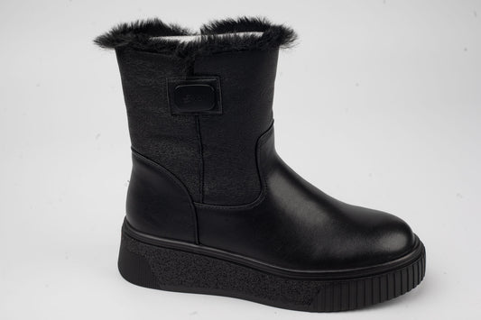 Women's boots made of genuine leather ANNA VIOTI 11626 N box