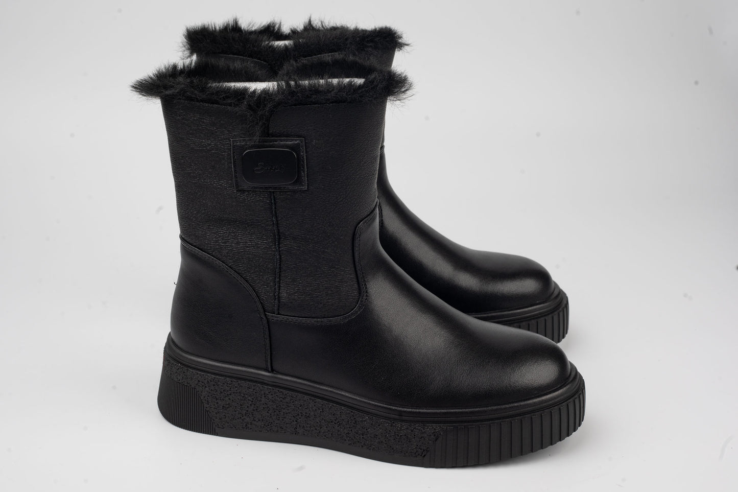 Women's boots made of genuine leather ANNA VIOTI 11626 N box