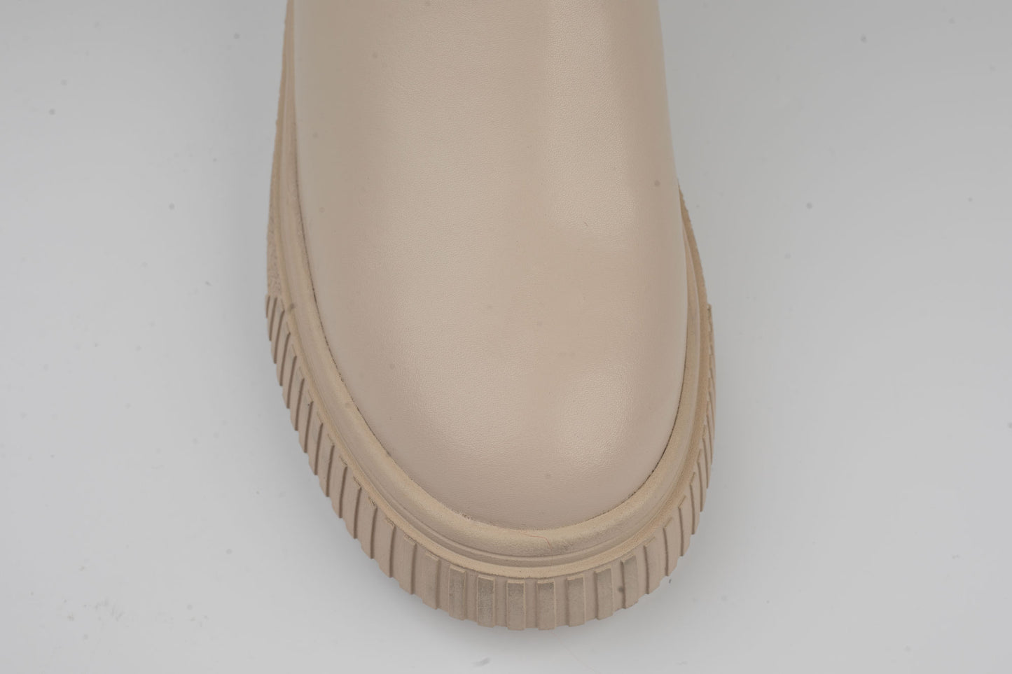 Women's genuine leather boots ANNA VIOTI 11626 Box beige