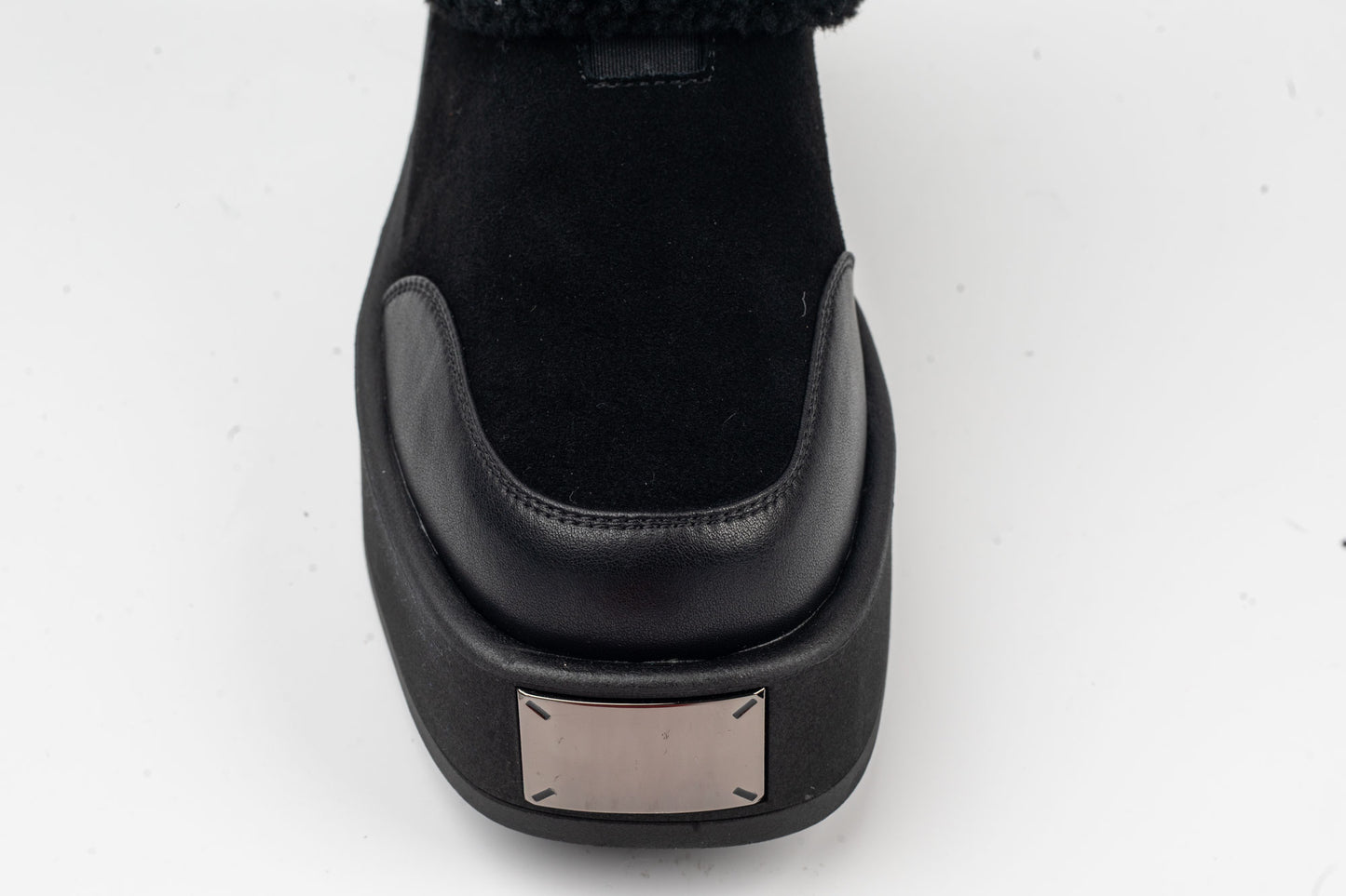 Women's boots made of genuine suede leather 355 N vel