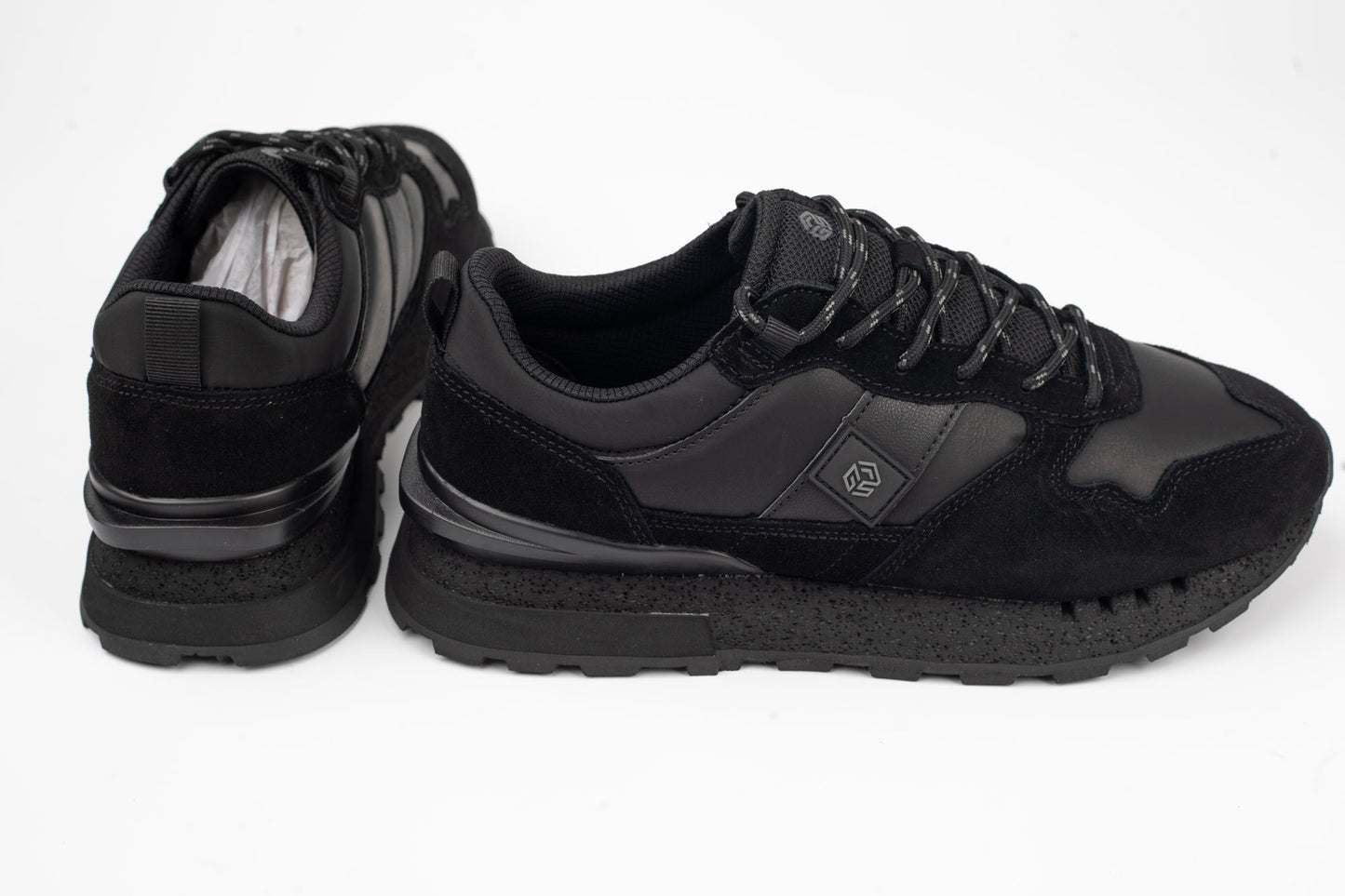 Men's sneakers genuine leather + textile GORETTI 2024 N