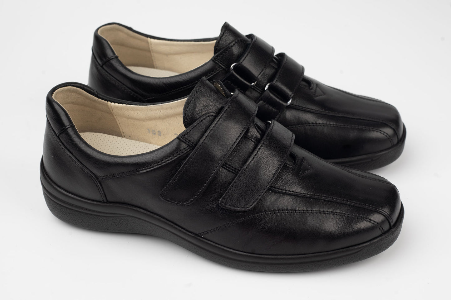 Women's genuine leather shoes MUVICO 103 N box