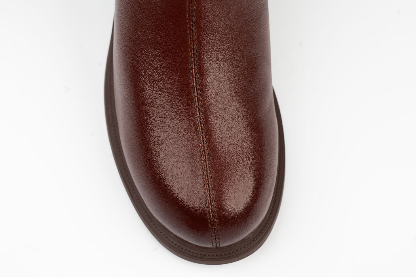 Women's genuine leather boots BETINA 3705 Brown