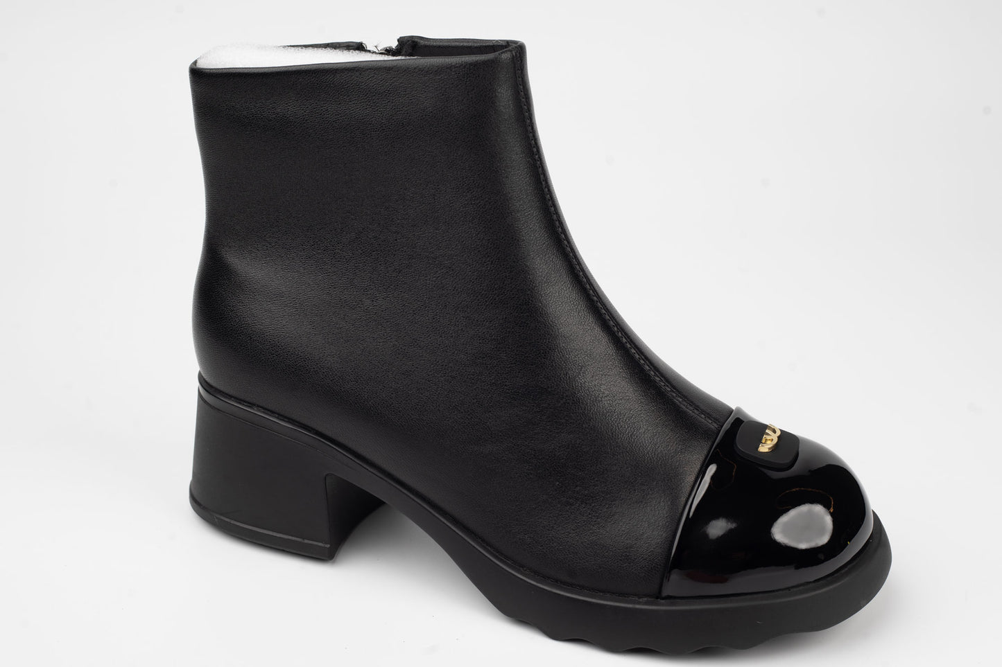 Women's genuine leather boots BETINA 53218 N