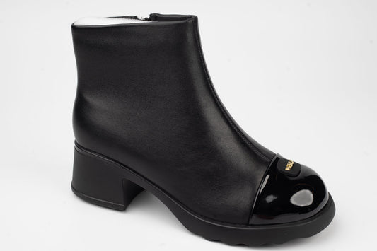 Women's genuine leather boots BETINA 53218 N