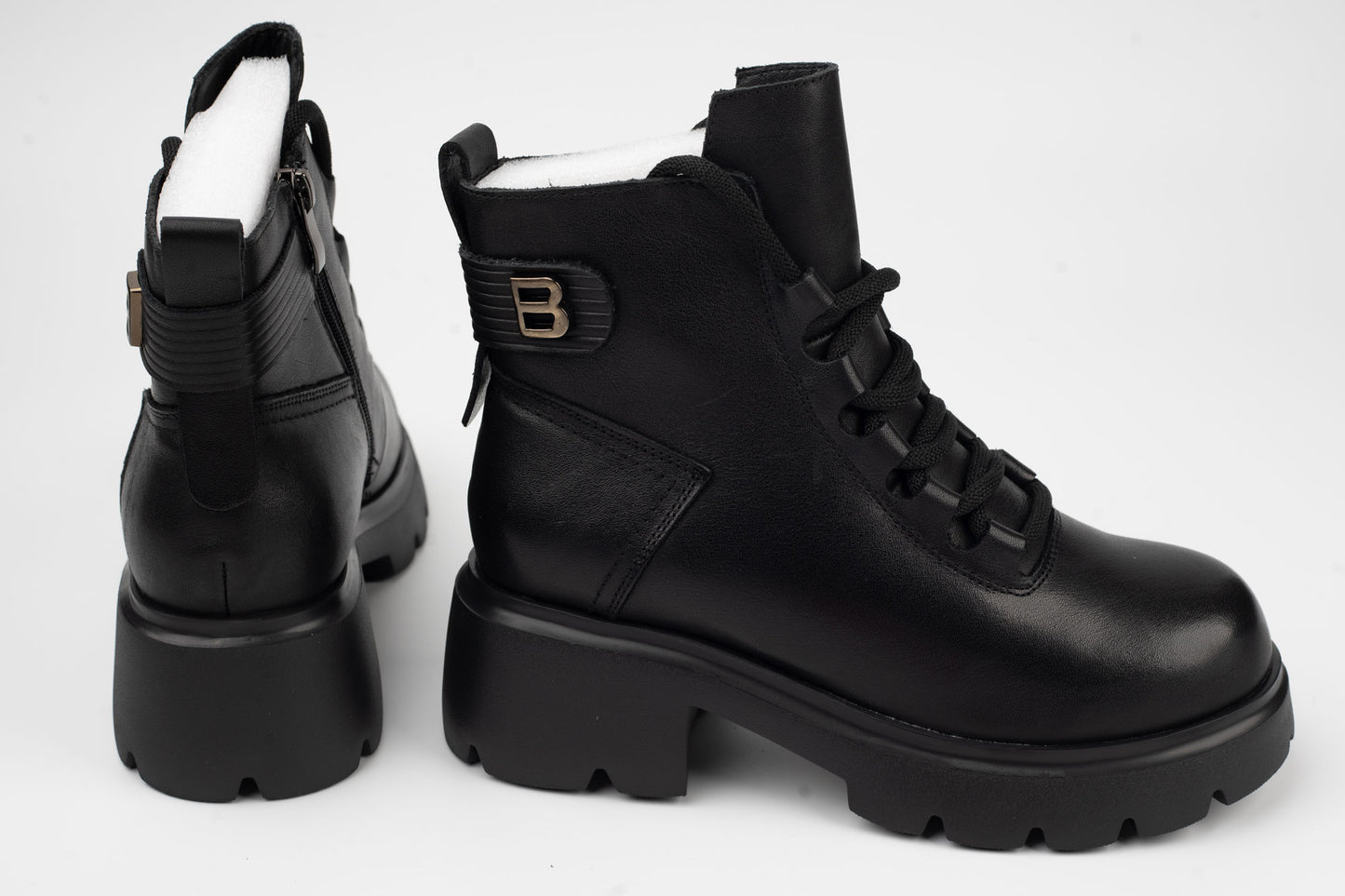 Women's genuine leather boots BETINA 53035 N