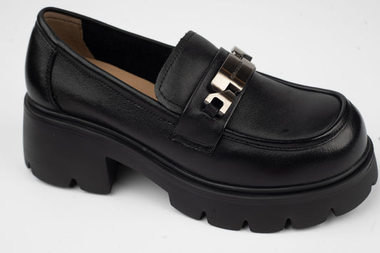 Pantofi damă piele naturală BETINA 51365 N box