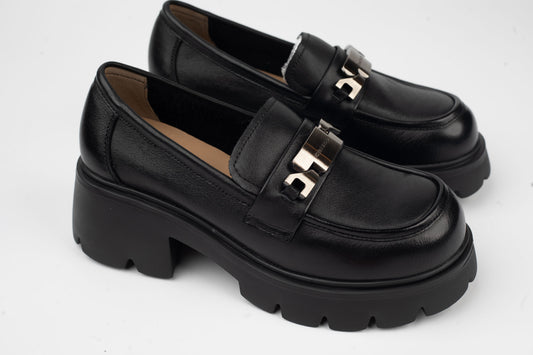 Pantofi damă piele naturală BETINA 51365 N box