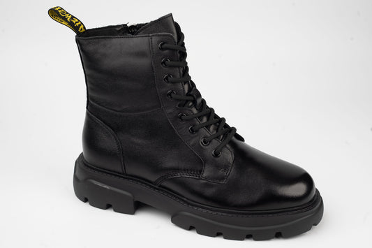 Men's boots genuine leather JOHAN 52093 N box