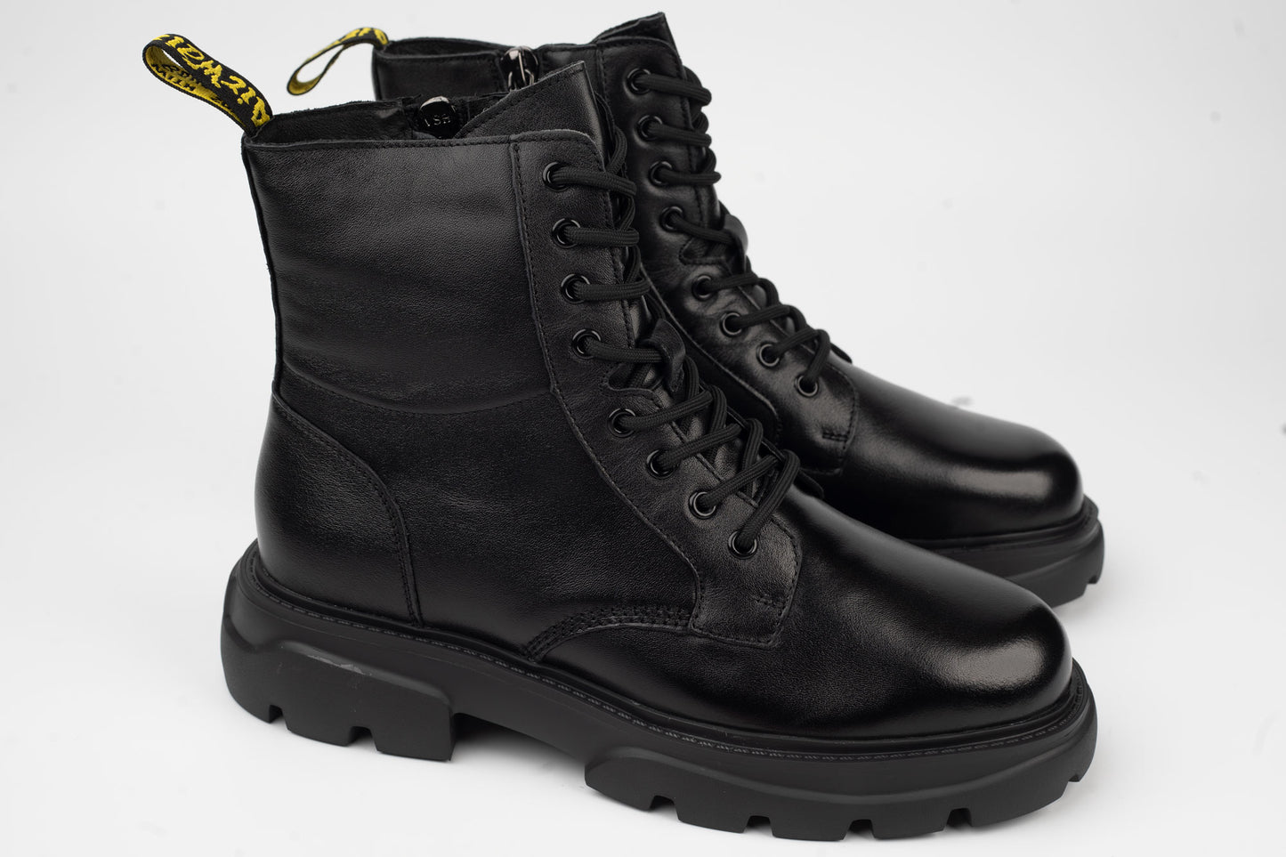 Men's boots genuine leather JOHAN 52093 N box