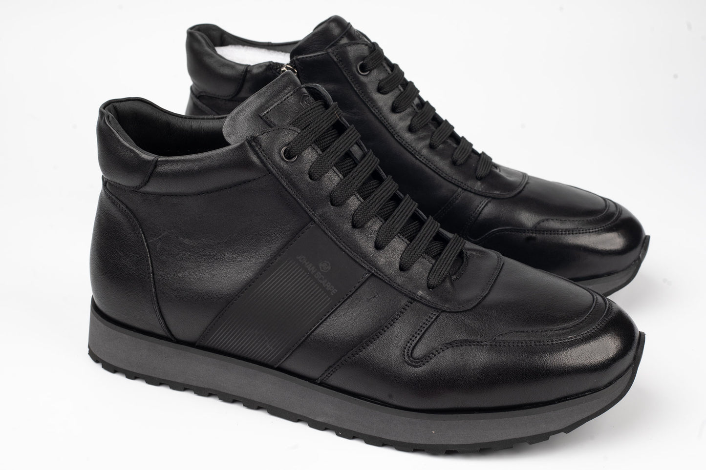 Men's boots genuine leather JOHAN 015 N box