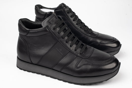 Men's boots genuine leather JOHAN 015 N box