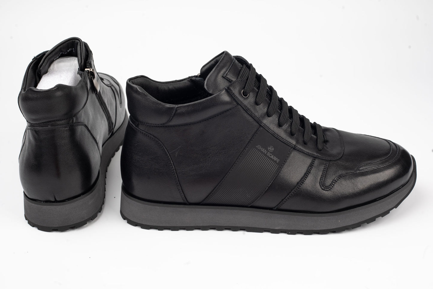 Men's boots genuine leather JOHAN 015 N box