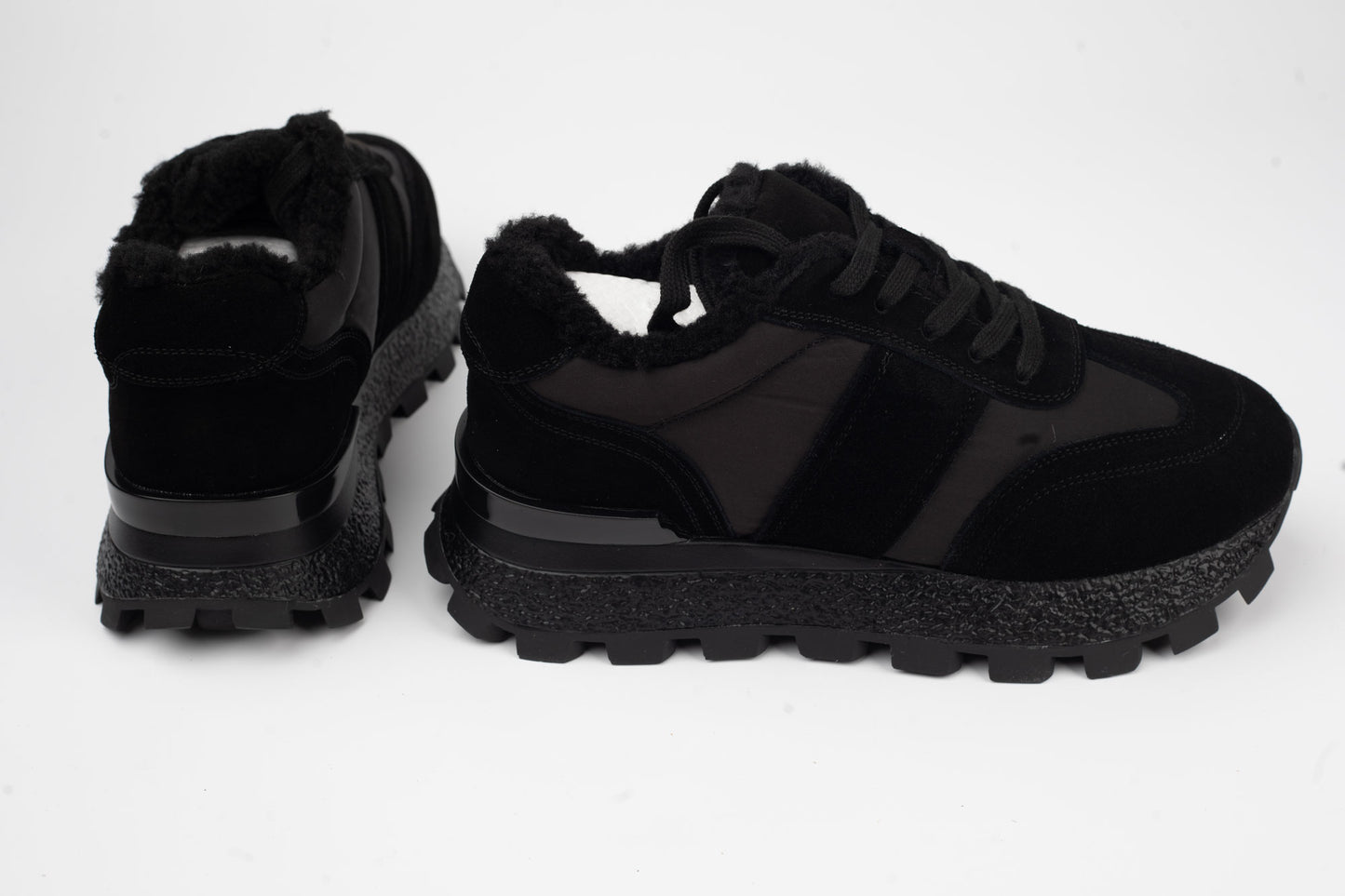 Adidași damă piele întoarsă ANNA VIOTI 10331 N