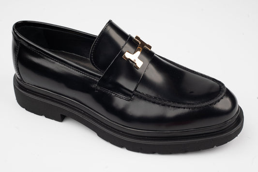 Men's genuine leather shoes RIDGE 127 N lacquer