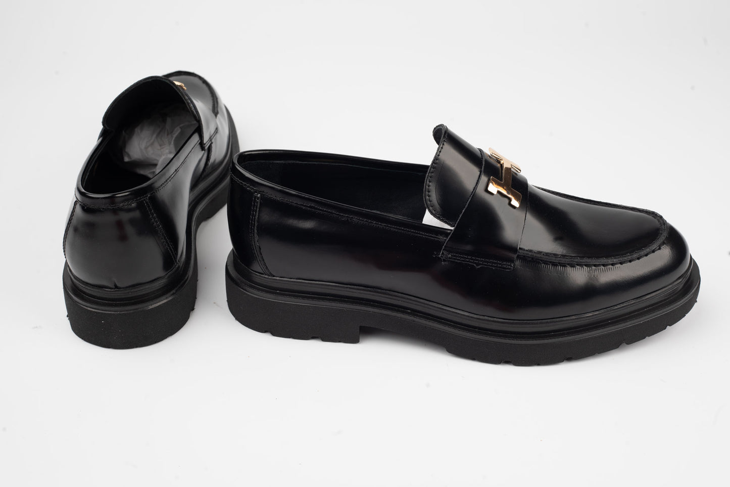 Men's genuine leather shoes RIDGE 127 N lacquer