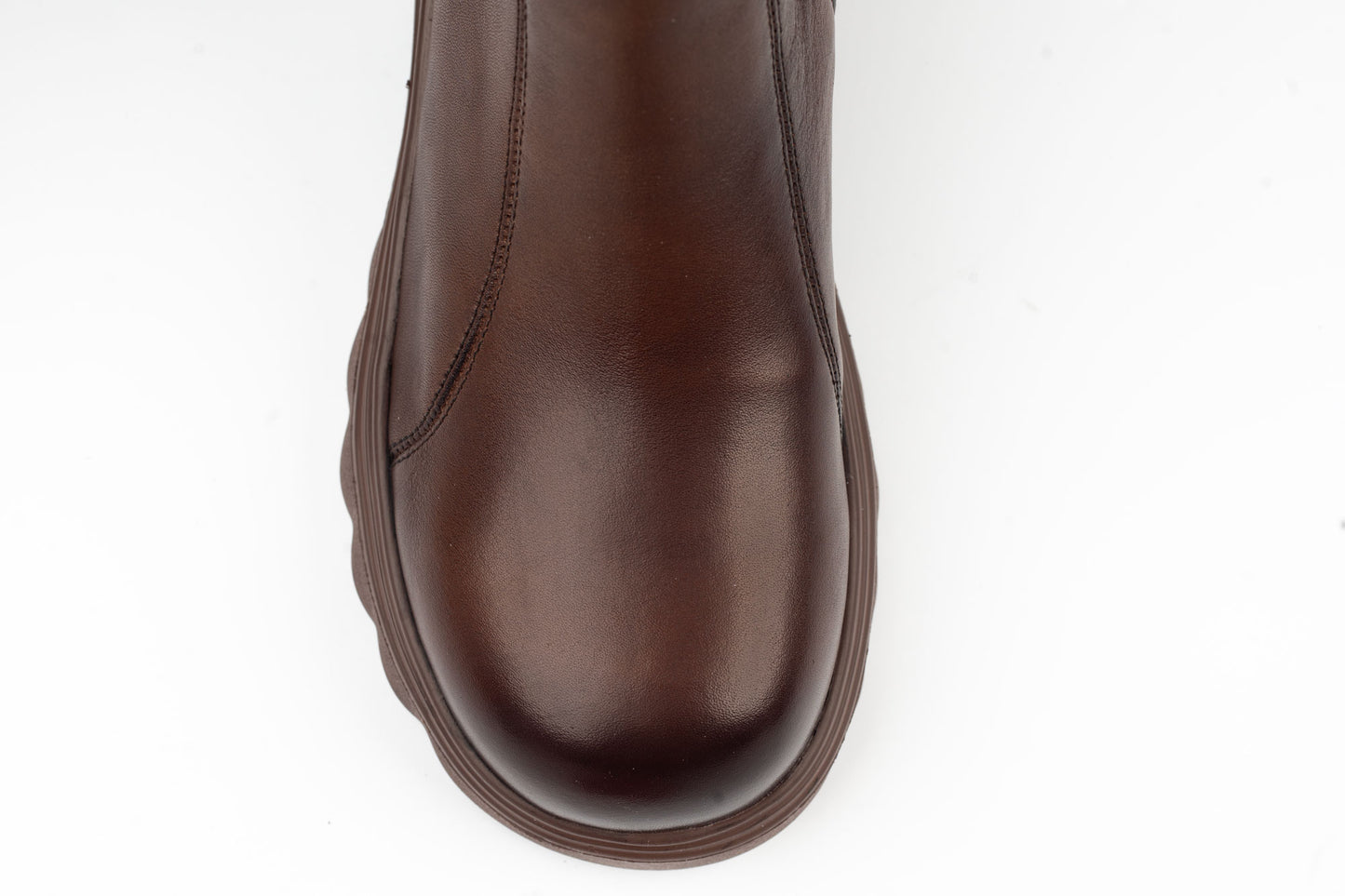 Women's genuine leather boots BELINER 8908 Brown