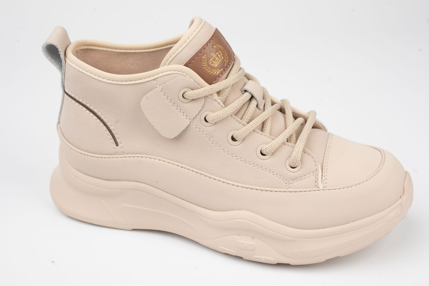 Women's genuine leather boots FRANCO GERARDO 70197 Beige