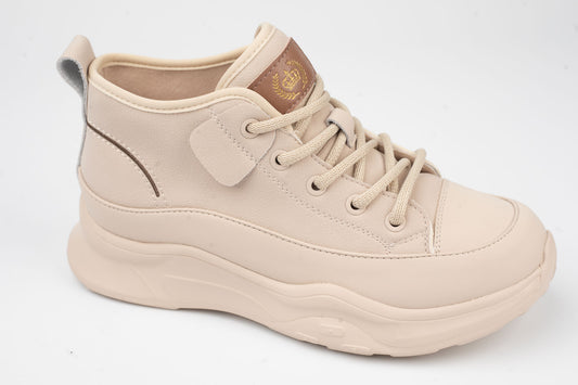 Women's genuine leather boots FRANCO GERARDO 70197 Beige