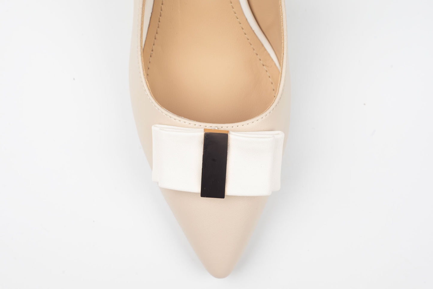 Pantofi damă piele naturală ANNA V 963 Nude